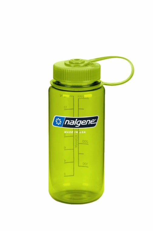 16 Ounce Nalgene Tritan Wide Mouth BPA-Free Water Bottle Green 