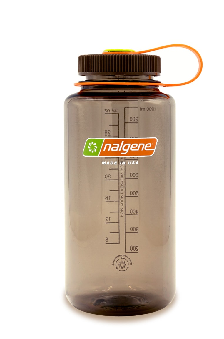 Photos - Water Bottle Nalgene 32oz Wide Mouth Sustain   (Bottle Color: Woodsman)