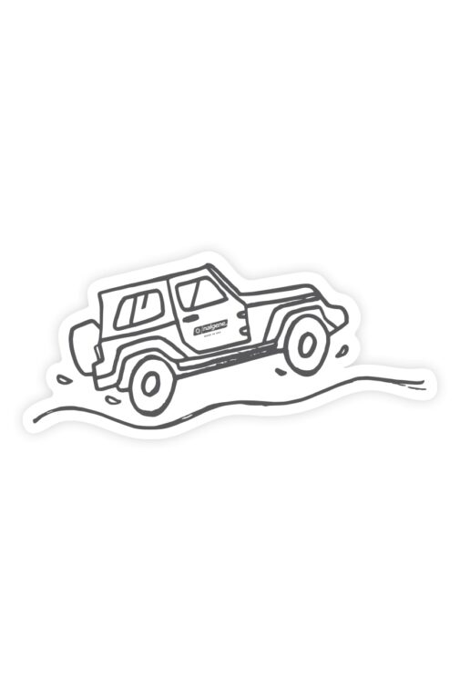 Nalgene Jeep Sticker