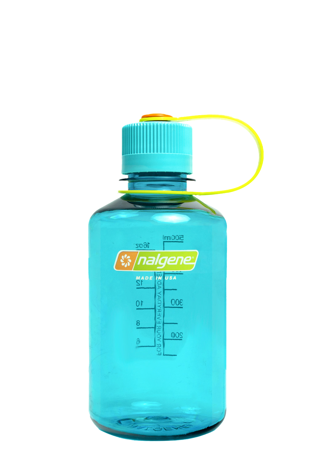 16oz Narrow Mouth Bottle (Bottle Color: Cerulean)