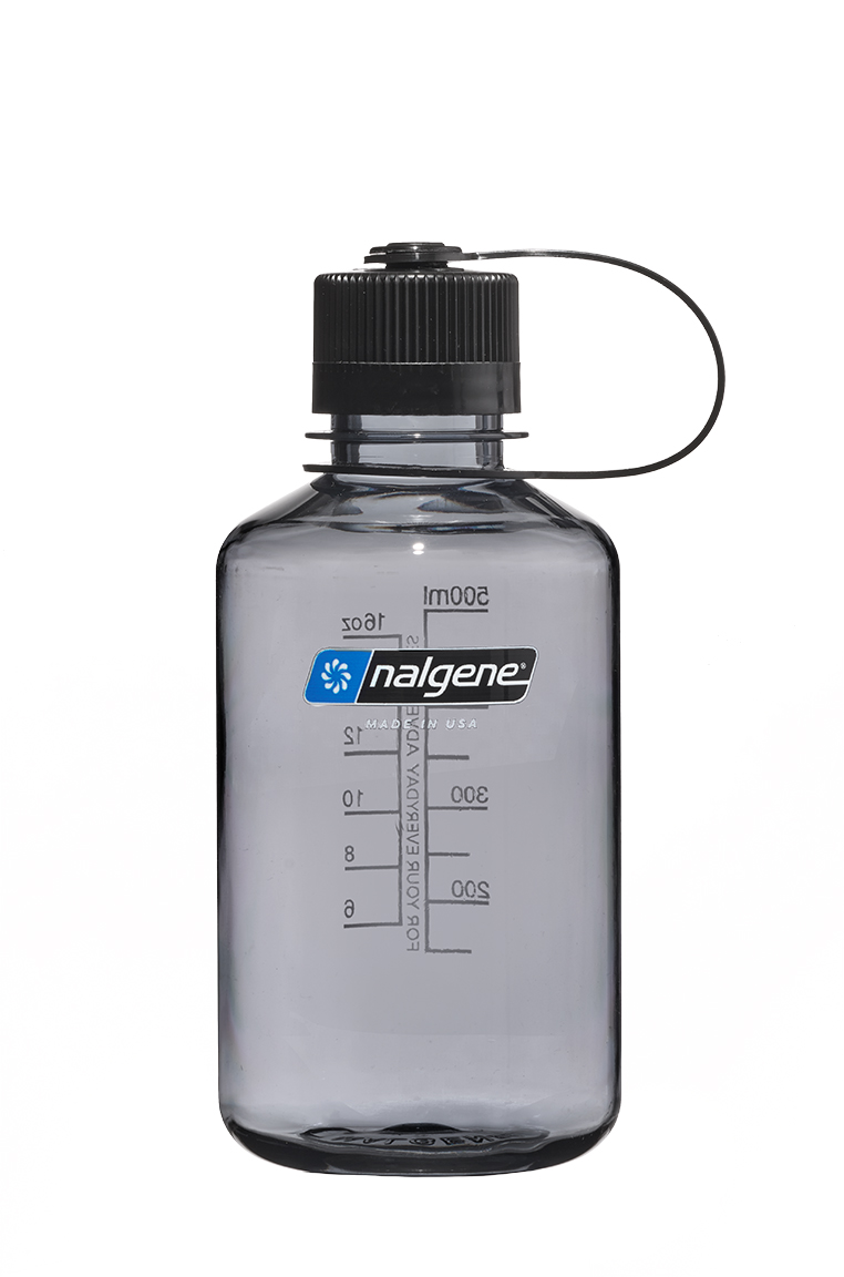 16oz Narrow Mouth Bottle (Bottle Color: Grey)