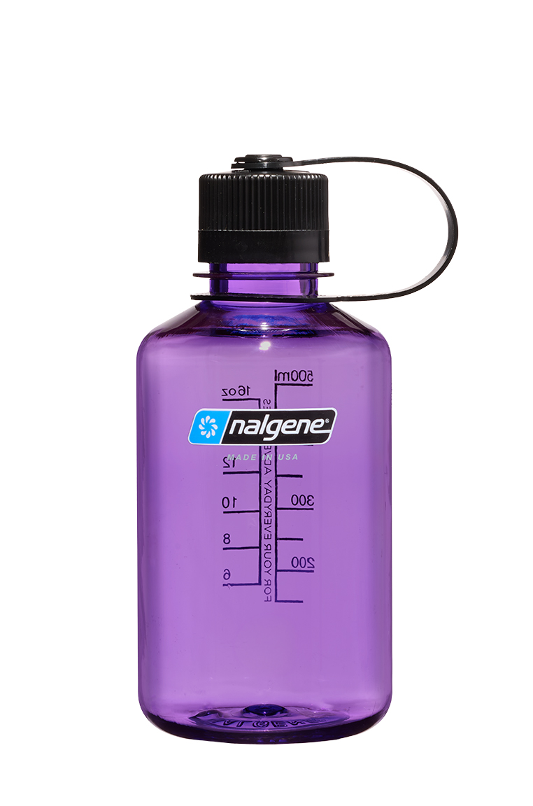 16oz Narrow Mouth Bottle (Bottle Color: Purple)