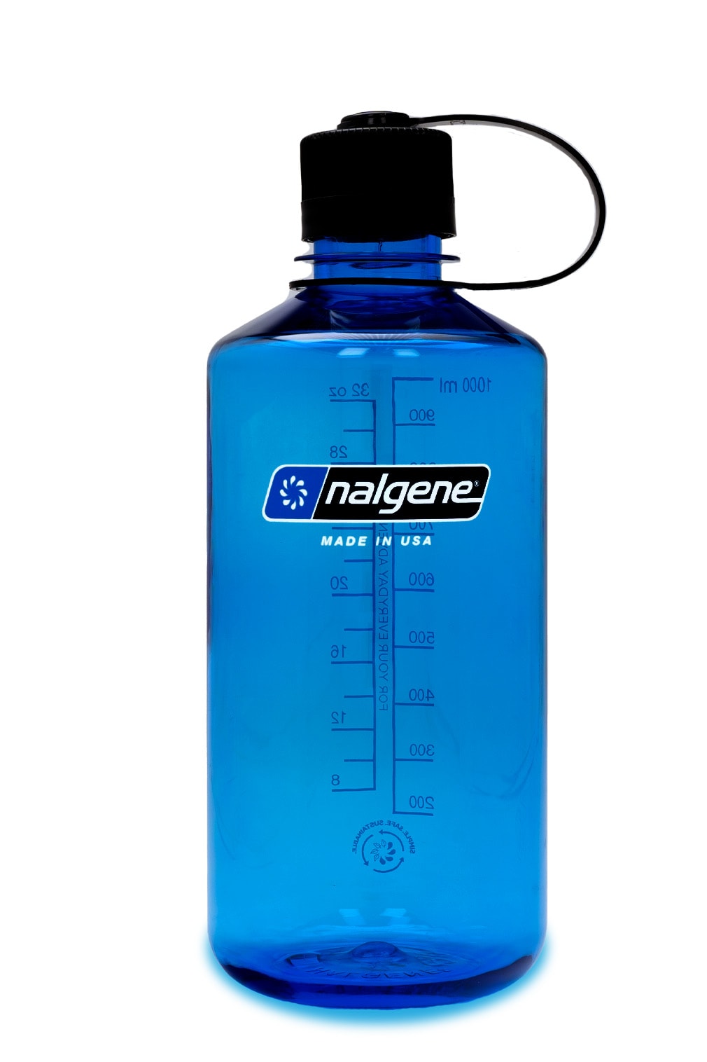 Neoprene Bottle Sleeve & Reusable Large 32 oz. Nalgene Water Bottle Combo  Pack