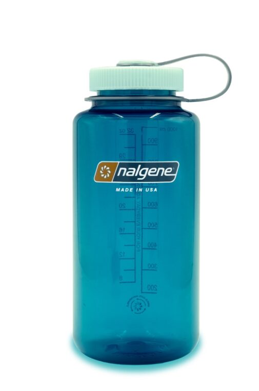 Nalgene Narrow Mouth 32 Ounce Sustain Bottle, Teal