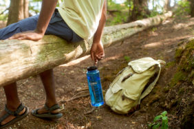 NALGENE Wide Mouth Silo Sustain 1.5 L Blue Black - Borraccia - Foto 4