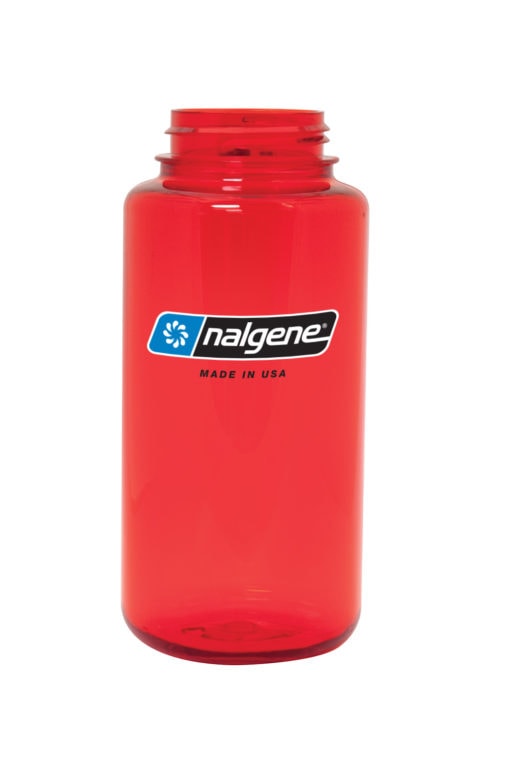 Nalgene Tritan Wide Mouth Water Bottle New In Box Color: Red 32 oz 