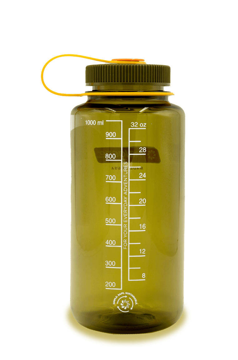 Olive 32oz Wide Mouth Sustain Water Bottle - Nalgene