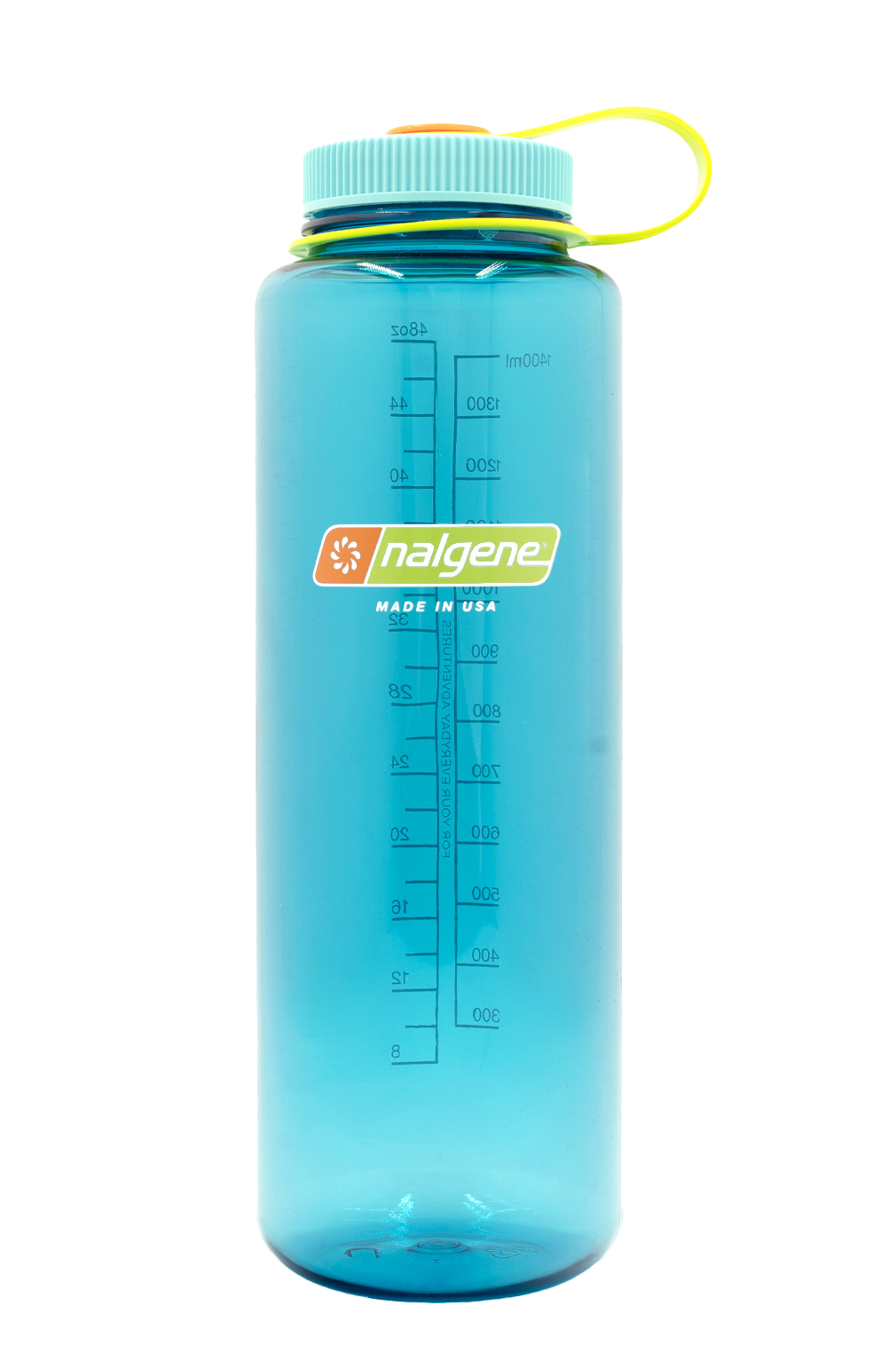 48oz Wide Mouth Silo Bottle (Bottle Color: Cerulean)