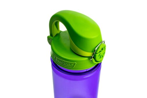 Nalgene 342662 On-The-Fly Kids Sustain Iguana Kids Water Bottle, Purple