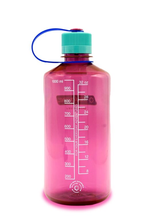 Slim Water Bottle Pink Daisy