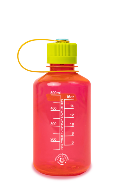 Nalgene Wide Mouth 16oz Sustain Bottle, Pomegranate