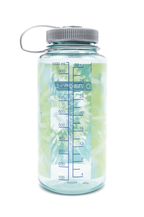 Nalgene Wide Mouth Sustain Water Bottle, 32oz, Tie Dye Seafoam – Second  Gear WNC