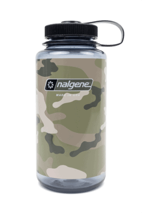 32oz WM Green Camo Bottle