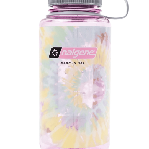 32oz Wide Mouth Pink Tie-Dye Bottle