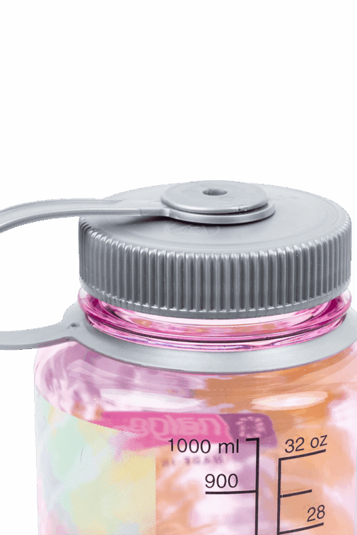 Nalgene タイダイ ピンク 32oz Wide Mouth Tie-Dye Print Bottles | Nalgene®