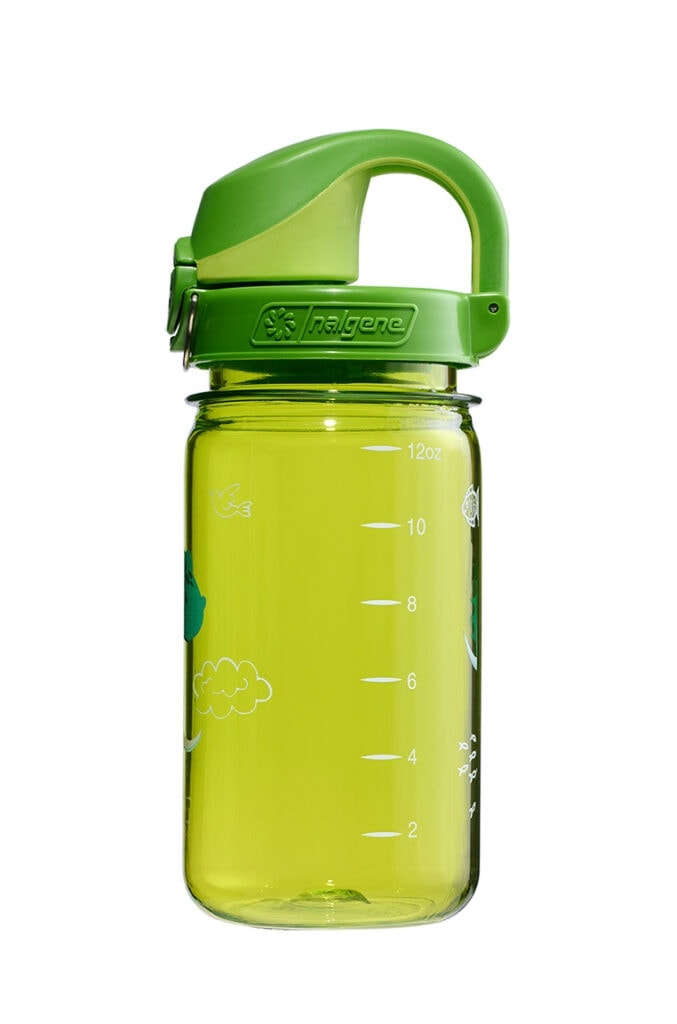 Nalgene Kids On the Fly Water Bottle - 12 oz. - Purple/Green