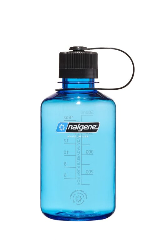 Nalgene 16 oz Narrow Mouth BpA Free Plastic Water Bottle - Blue