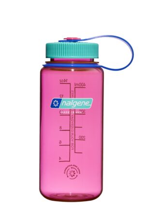 Nalgene Wide Mouth 32 Ounce Sustain Bottle, Electric Magenta