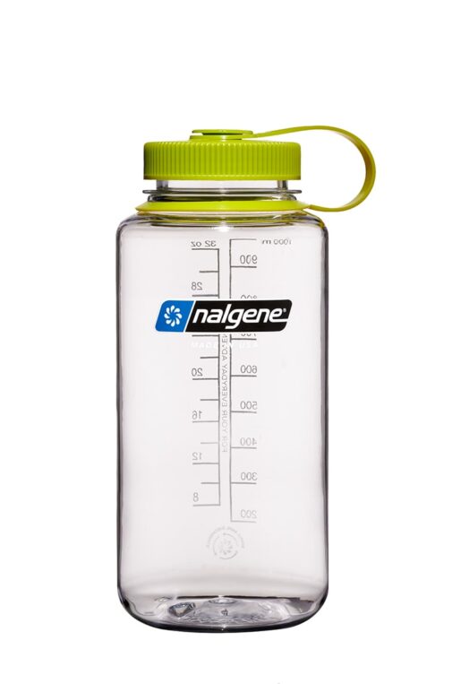 Nalgene Clear Wide Mouth Water Bottle 1L