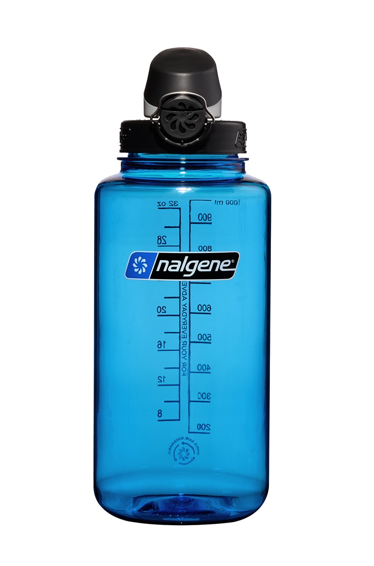 Nalgene 342669 12 oz On the Fly Kids Sustain Water Bottle, Gray