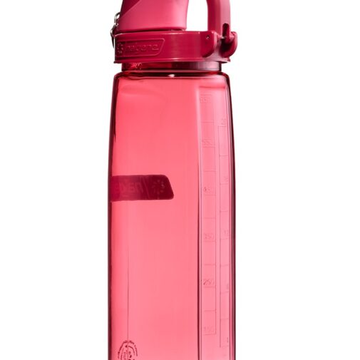 Pink with Beet Red Cap 24oz On-The-Fly Lock-Top Sustain Bottle - Nalgene®