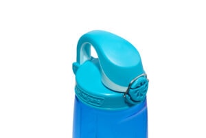 Blue with Glacial Cap 24oz On-The-Fly Lock-Top Sustain Bottle