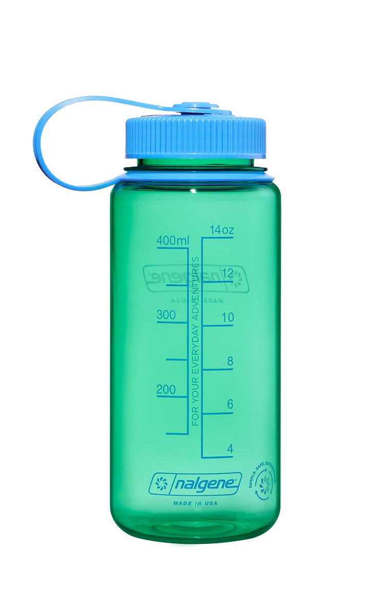 16oz Wide Mouth Pastel Green Bottle