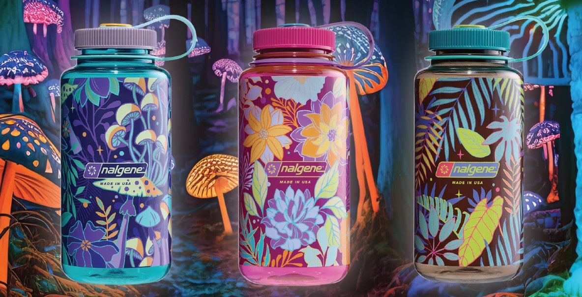 Nalgene Outdoor’s New LimitedEdition Psychedelic Bottles Offer a Fun