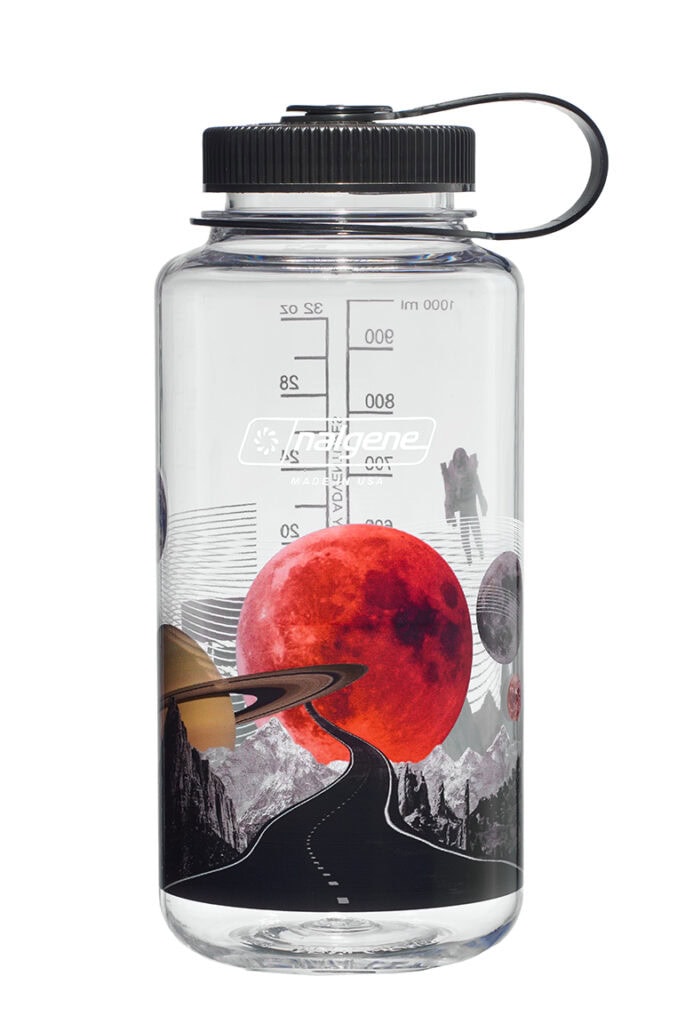 Nalgene Multi Drink, Bottiglia Uomo, Verde, Resistente E Riutilizzabile