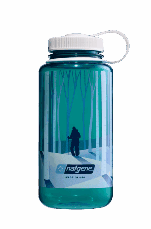 32oz WM Negative Landscape - Trout with Landscape Forest