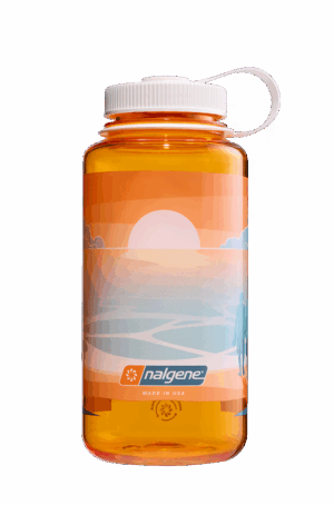 32oz WM Negative Landscape - Clementine Landscape with Sunset