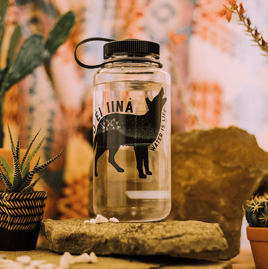 Navajo Nation Water Crisis wide mouth bottle